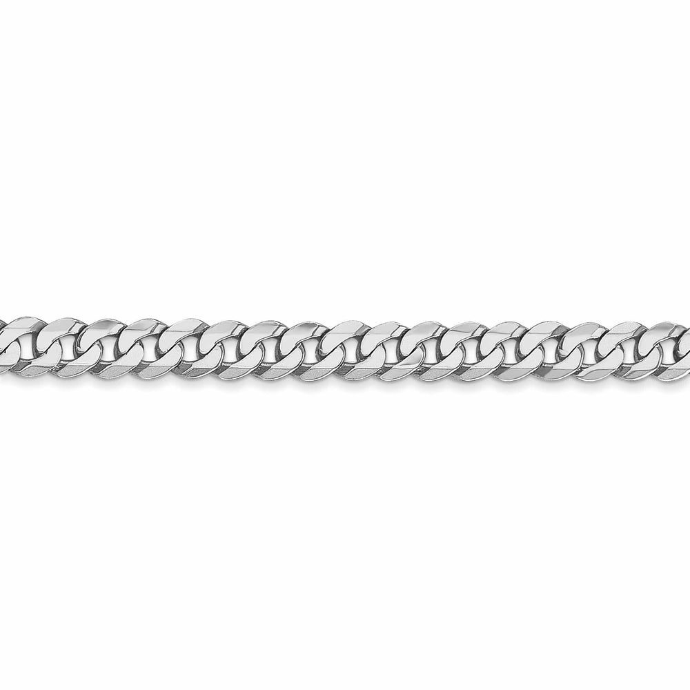Lovely Rita's Chains 14k White Gold 4.5mm Flat Curb Chain