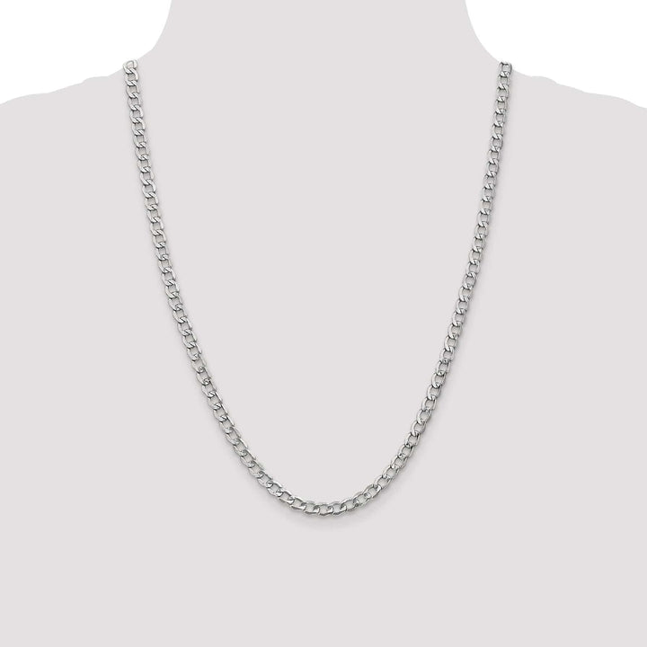 Lovely Rita's Chains 14k White Gold 5.25m Semi Solid Curb Link Chain