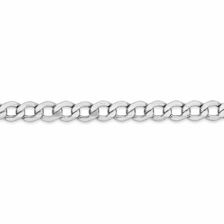 Lovely Rita's Chains 14k White Gold 5.25m Semi Solid Curb Link Chain