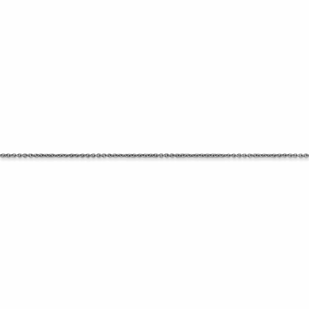 Lovely Rita's Chains 14k White Gold .60mm Solid Polished Cable Chain
