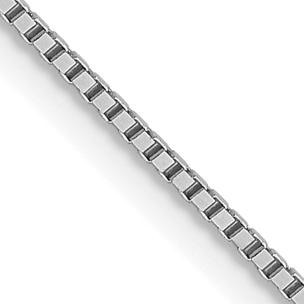Lovely Rita's Chains 14K White Gold .8 mm Box Chain