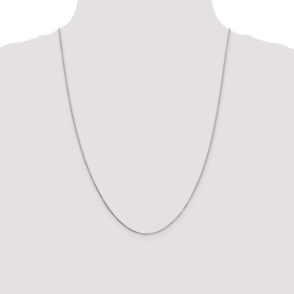 Lovely Rita's Chains 14K White Gold .8 mm Box Chain