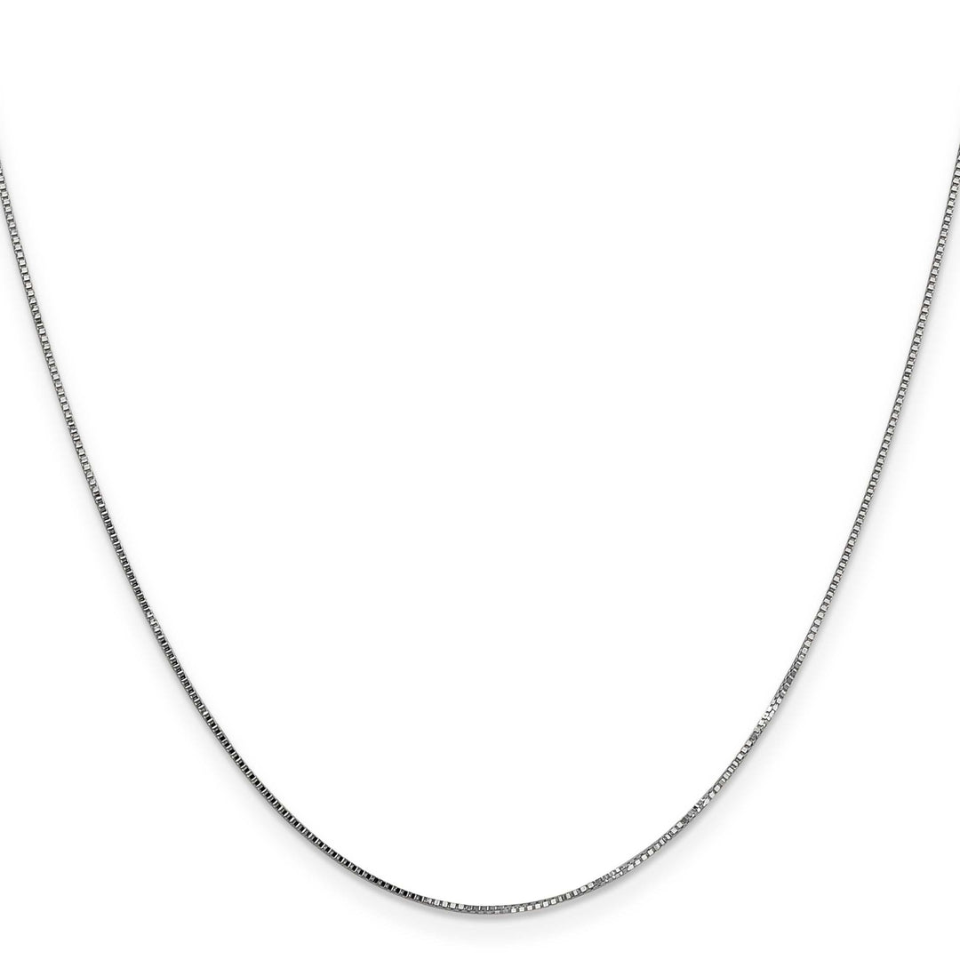 Lovely Rita's Chains 14K White Gold .8 mm Box Chain