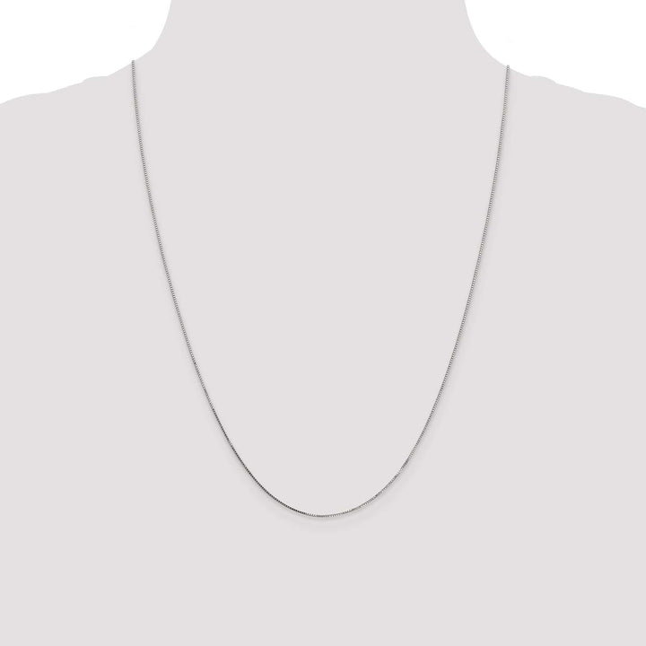 Lovely Rita's Chains 14K White Gold .8 mm Box Chain