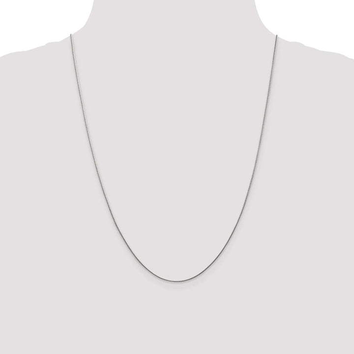 Lovely Rita's Chains 14K White Gold .8 mm Snake Chain