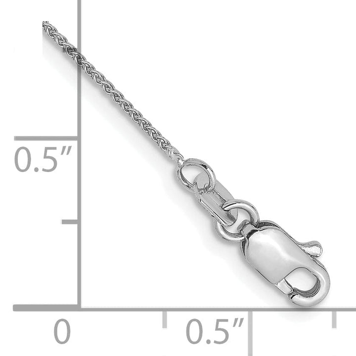 Lovely Rita's Chains 14K White Gold .8mm Baby Wheat Chain