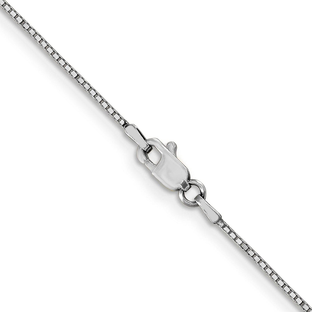 Lovely Rita's Chains 14K White Gold .9 mm Box Chain