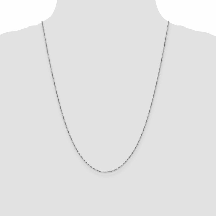 Lovely Rita's Chains 14K White Gold .9 mm Box Chain