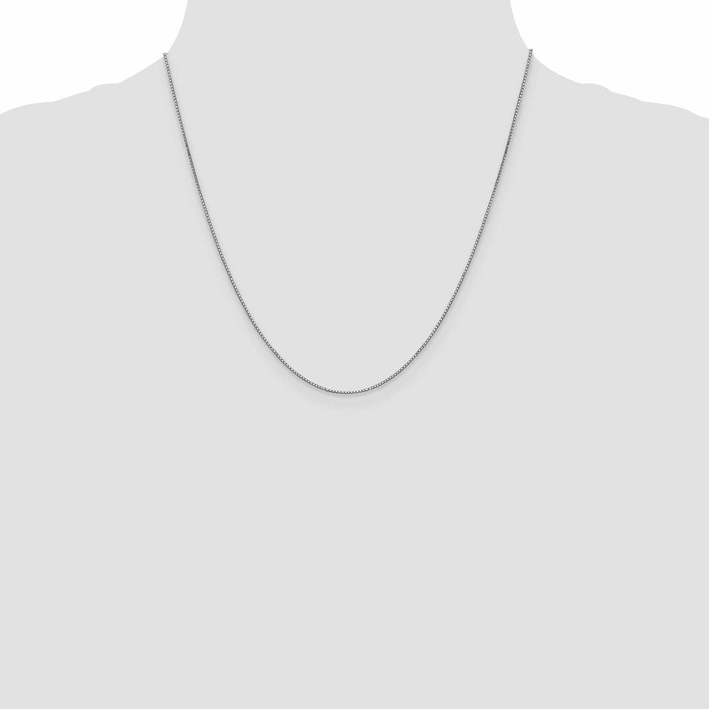Lovely Rita's Chains 14K White Gold .9 mm Box Chain