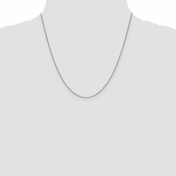 Lovely Rita's Chains 14K White Gold .9 mm Box Chain