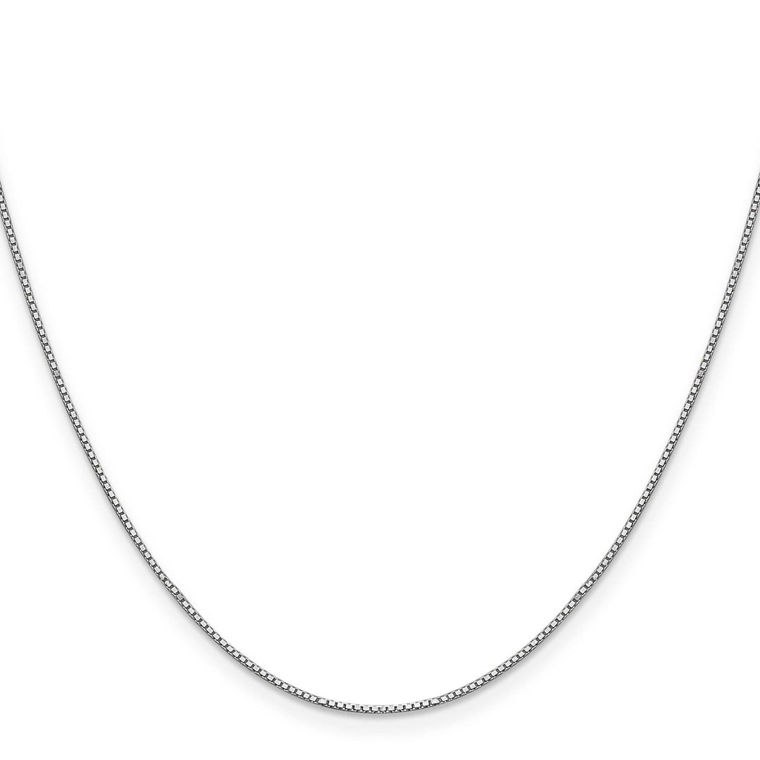Lovely Rita's Chains 14K White Gold .9 mm Box Chain