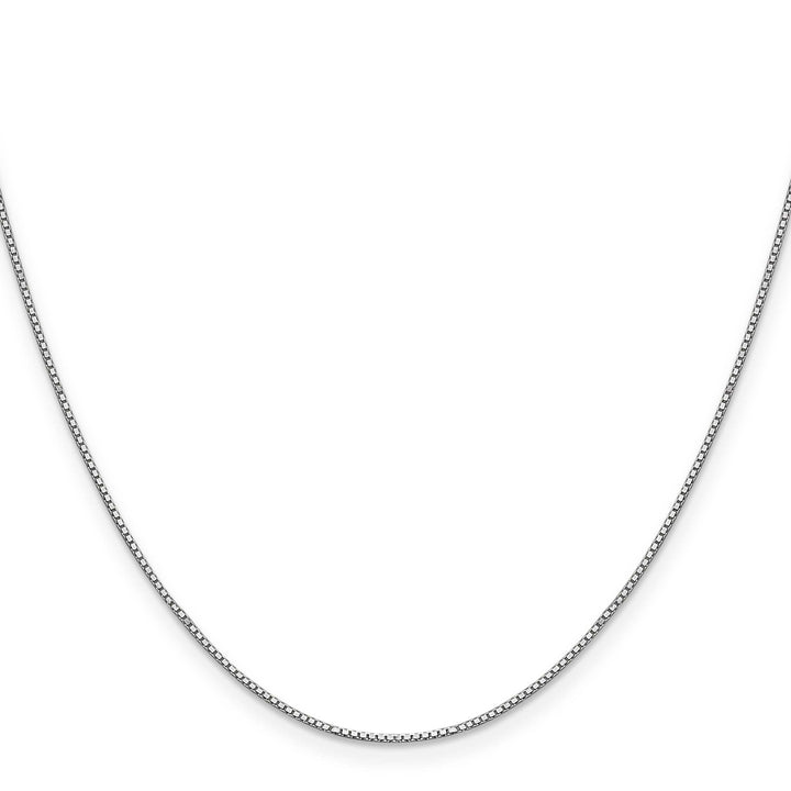 Lovely Rita's Chains 14K White Gold .9 mm Box Chain