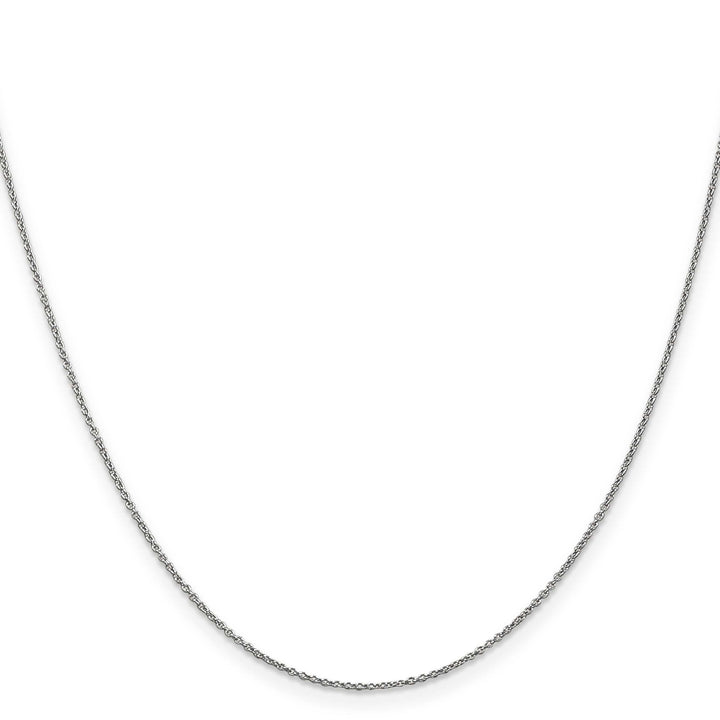Lovely Rita's Chains 14K White Gold .9 mm Round Cable Chain
