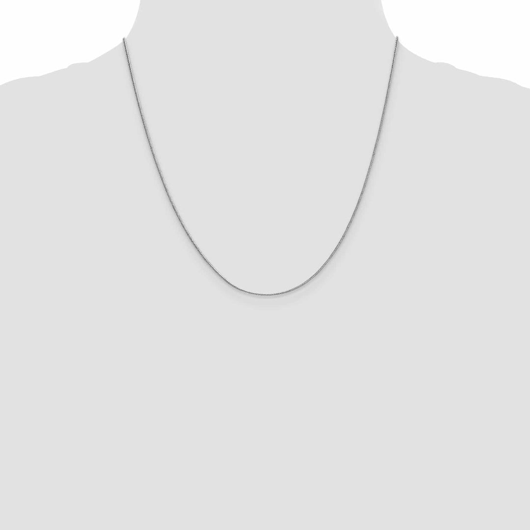 Lovely Rita's Chains 14K White Gold .9 mm Snake Chain