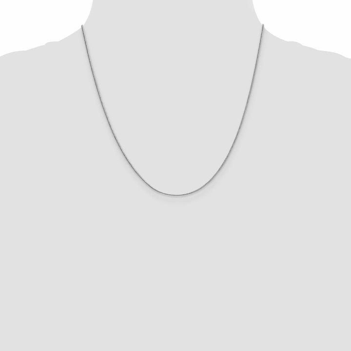 Lovely Rita's Chains 14K White Gold .9 mm Snake Chain