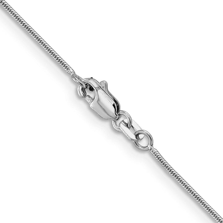 Lovely Rita's Chains 14K White Gold .9 mm Snake Chain
