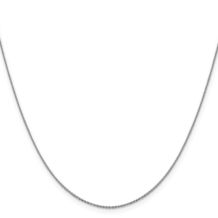 Lovely Rita's Chains 14K White Gold .90 mm Diamond Cut Cable Chain