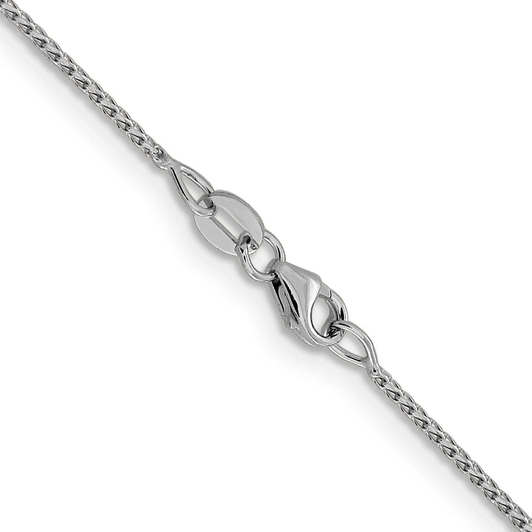 Lovely Rita's Chains 14K White Gold .95 mm D.C Open Franco Chain