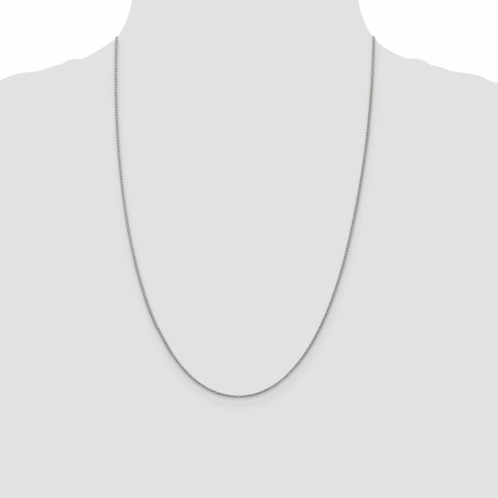 Lovely Rita's Chains 14K White Gold .95 mm D.C Open Franco Chain