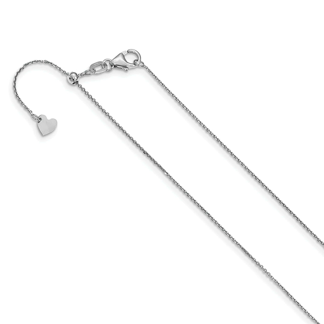 Lovely Rita's Chains 14k White Gold Adjustable D.C Chain