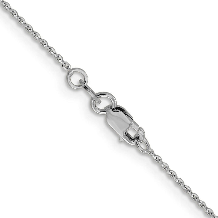 Lovely Rita's Chains 14K White Gold Oval Cable Link Chain