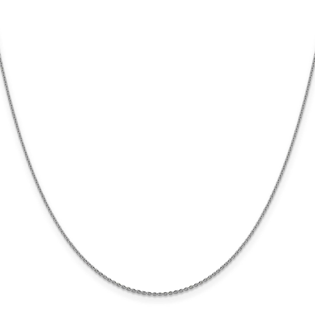 Lovely Rita's Chains 14K White Gold Oval Cable Link Chain