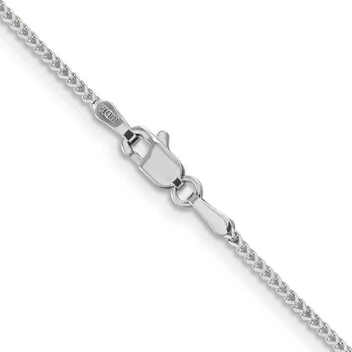 Lovely Rita's Chains 14k White Gold Polished 1.00mm Franco Chain