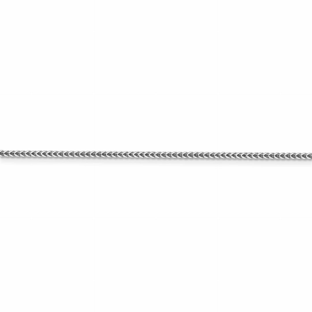 Lovely Rita's Chains 14k White Gold Polished 1.30mm Franco Chain