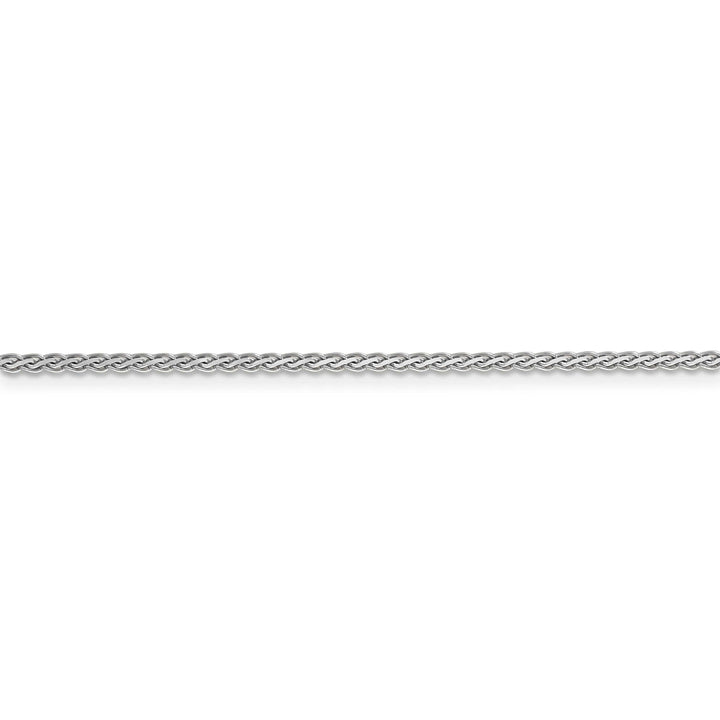 Lovely Rita's Chains 14k White Gold Polished 1.80m Flat Wheat Chain