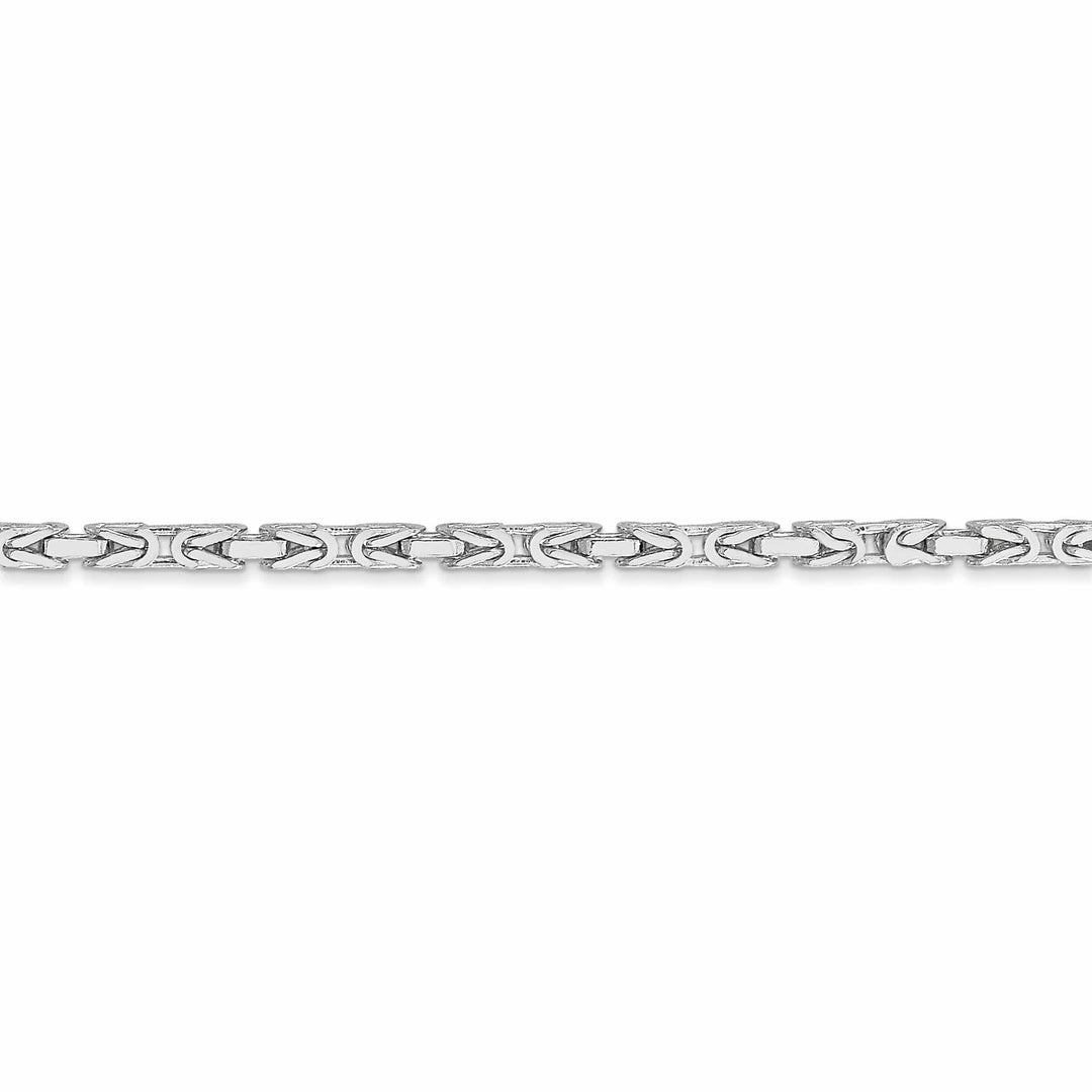 Lovely Rita's Chains 14k White Gold Polished 2.00mm Byzantine Chain