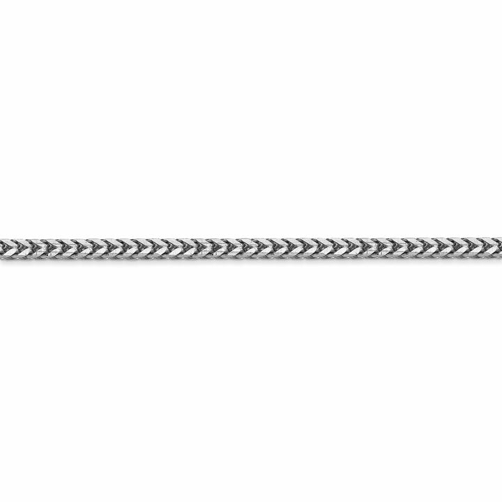 Lovely Rita's Chains 14k White Gold Polished 2.50mm Franco Chain