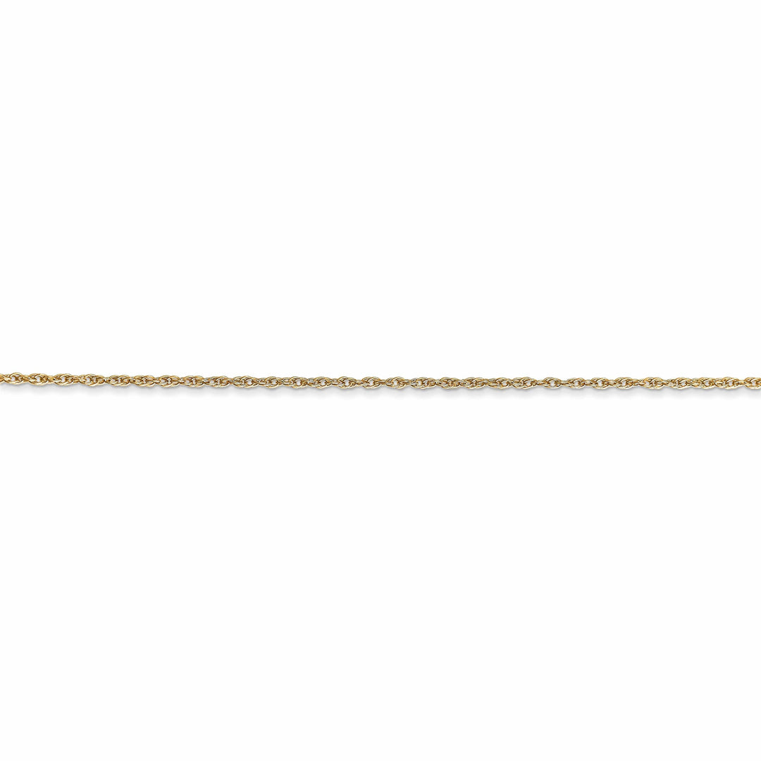 Lovely Rita's Chains 14k Yellow Gold 0.80-mm wide Light Baby Rope Chain