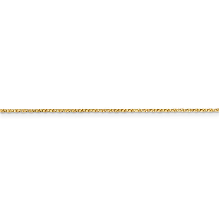 Lovely Rita's Chains 14k Yellow Gold 0.95mm Solid Twisted Box Chain