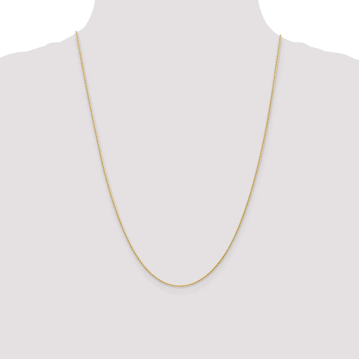 Lovely Rita's Chains 14k Yellow Gold 1.00m Baby Parisian Wheat Chain
