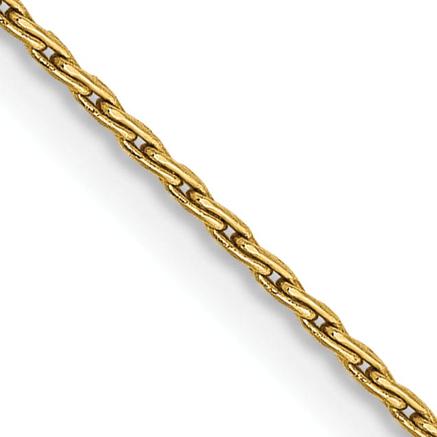 Lovely Rita's Chains 14k Yellow Gold 1.00m Baby Parisian Wheat Chain
