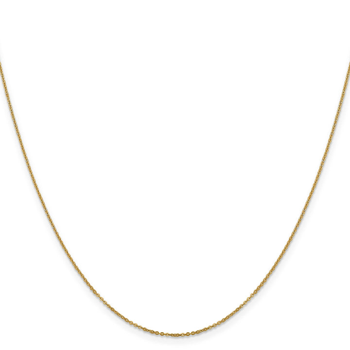 Lovely Rita's Chains 14k Yellow Gold 1.1 m Flat Cable Chain