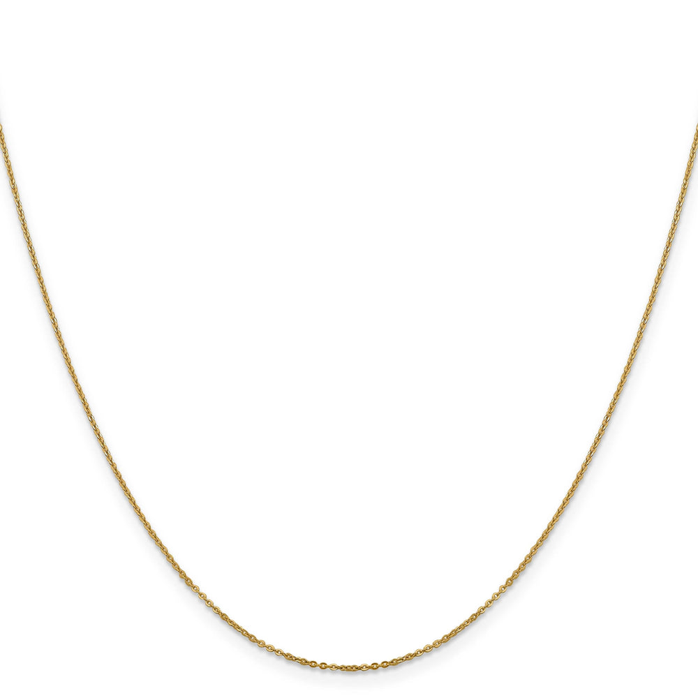 Lovely Rita's Chains 14k Yellow Gold 1.1 m Flat Cable Chain