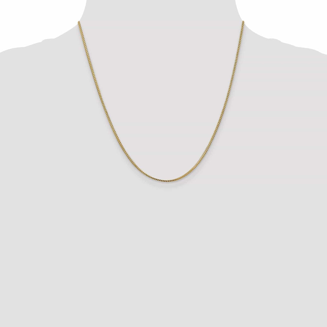 Lovely Rita's Chains 14k Yellow Gold 1.1 mm Franco Chain