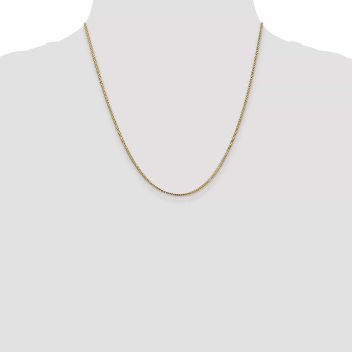 Lovely Rita's Chains 14k Yellow Gold 1.1 mm Franco Chain