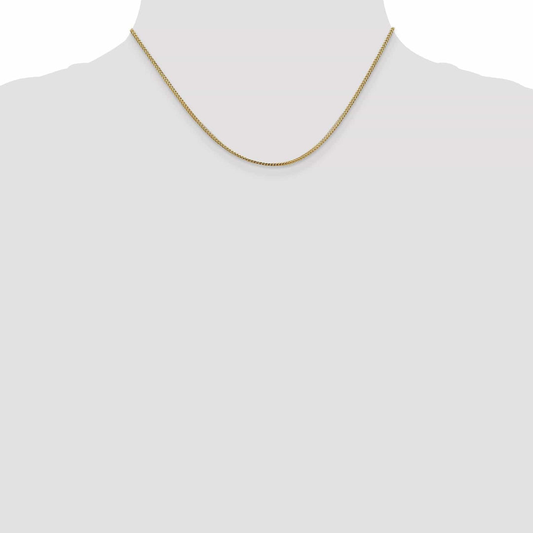 Lovely Rita's Chains 14k Yellow Gold 1.1 mm Franco Chain