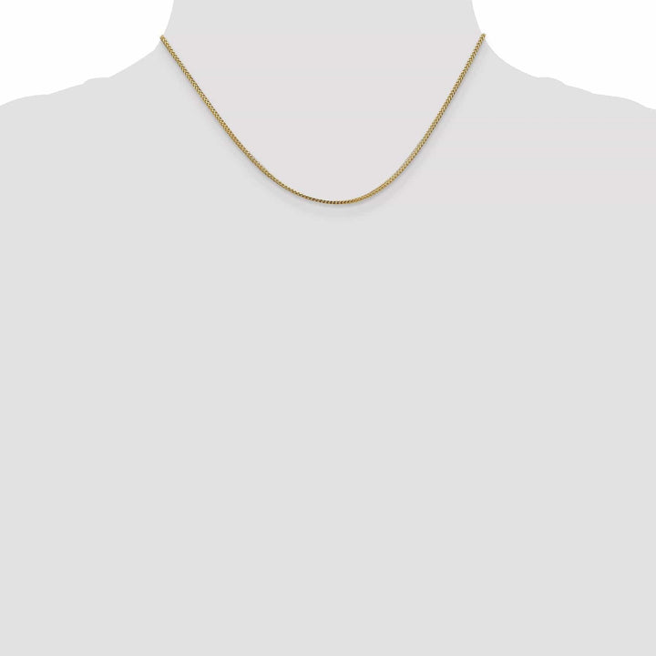 Lovely Rita's Chains 14k Yellow Gold 1.1 mm Franco Chain