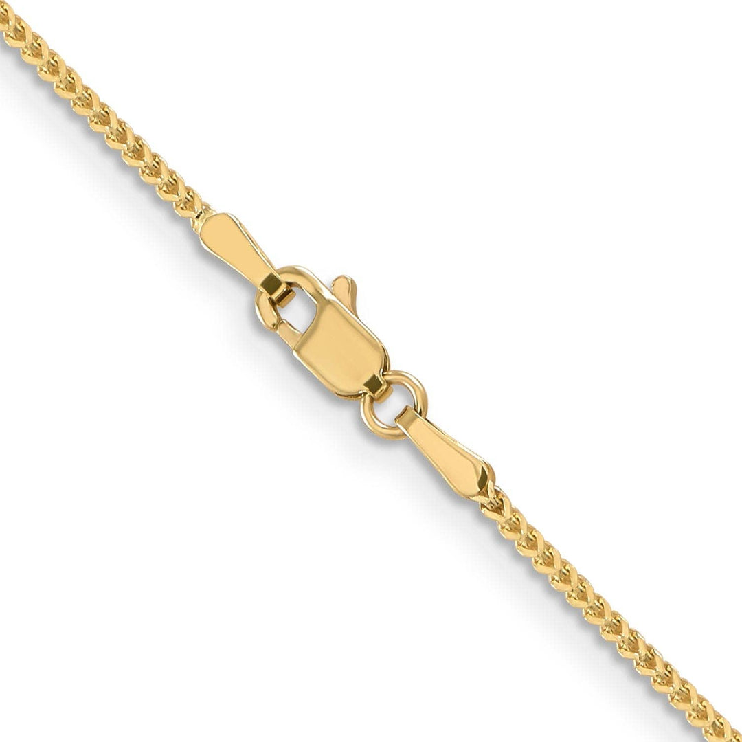 Lovely Rita's Chains 14k Yellow Gold 1.1 mm Franco Chain