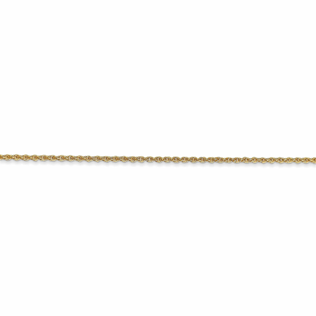 Lovely Rita's Chains 14k Yellow Gold 1.10mm Baby Rope Chain