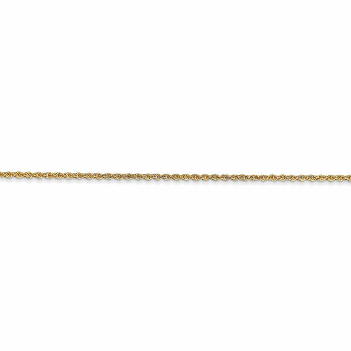 Lovely Rita's Chains 14k Yellow Gold 1.10mm Baby Rope Chain