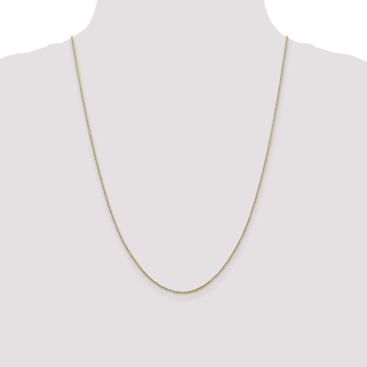Lovely Rita's Chains 14k Yellow Gold 1.10mm Polished Ropa Chain