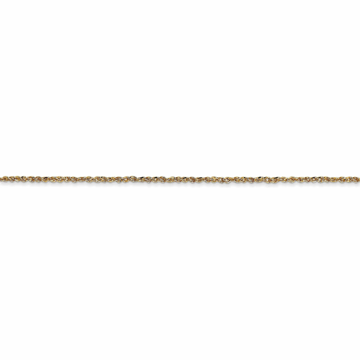 Lovely Rita's Chains 14k Yellow Gold 1.10mm Polished Ropa Chain