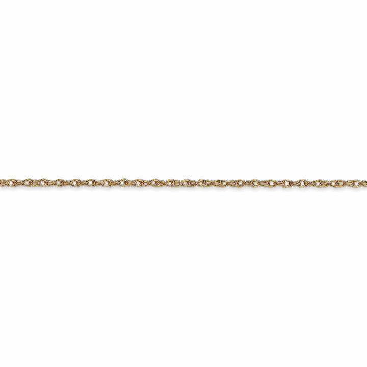 Lovely Rita's Chains 14k Yellow Gold 1.15mm Carded Cable Rope Chain