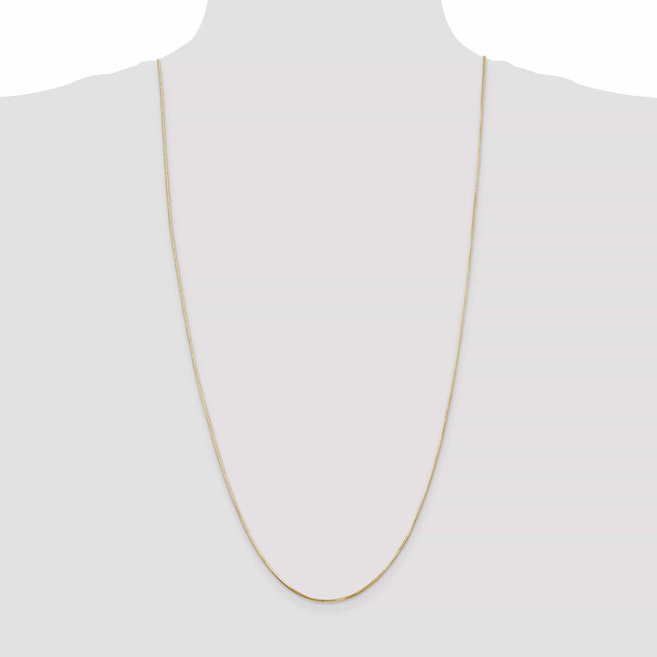 Lovely Rita's Chains 14k Yellow Gold 1.20mm Octagonal Snake Chain