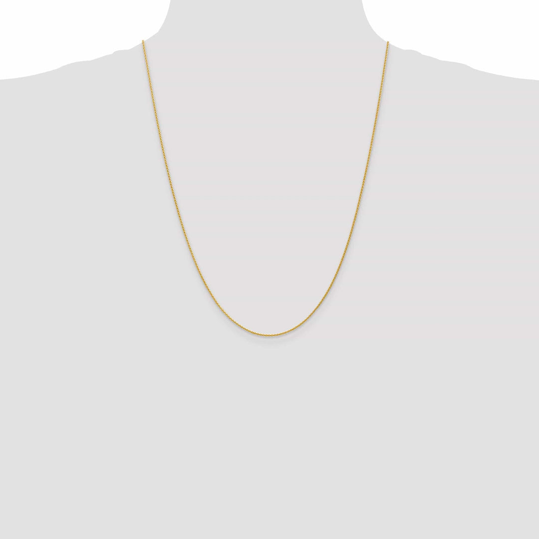 Lovely Rita's Chains 14k Yellow Gold 1.20mm Parisian Wheat Chain