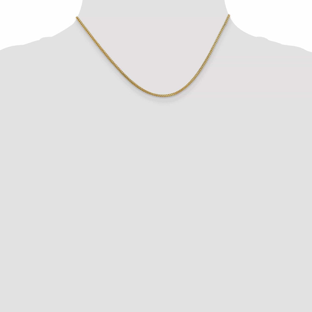 Lovely Rita's Chains 14k Yellow Gold 1.25 mm Franco Chain